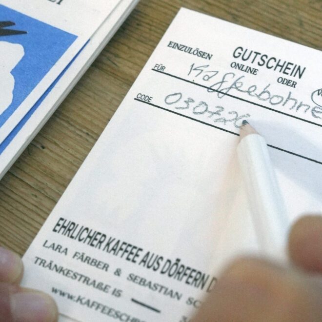 Kaffeeschreinerei Gutscheine