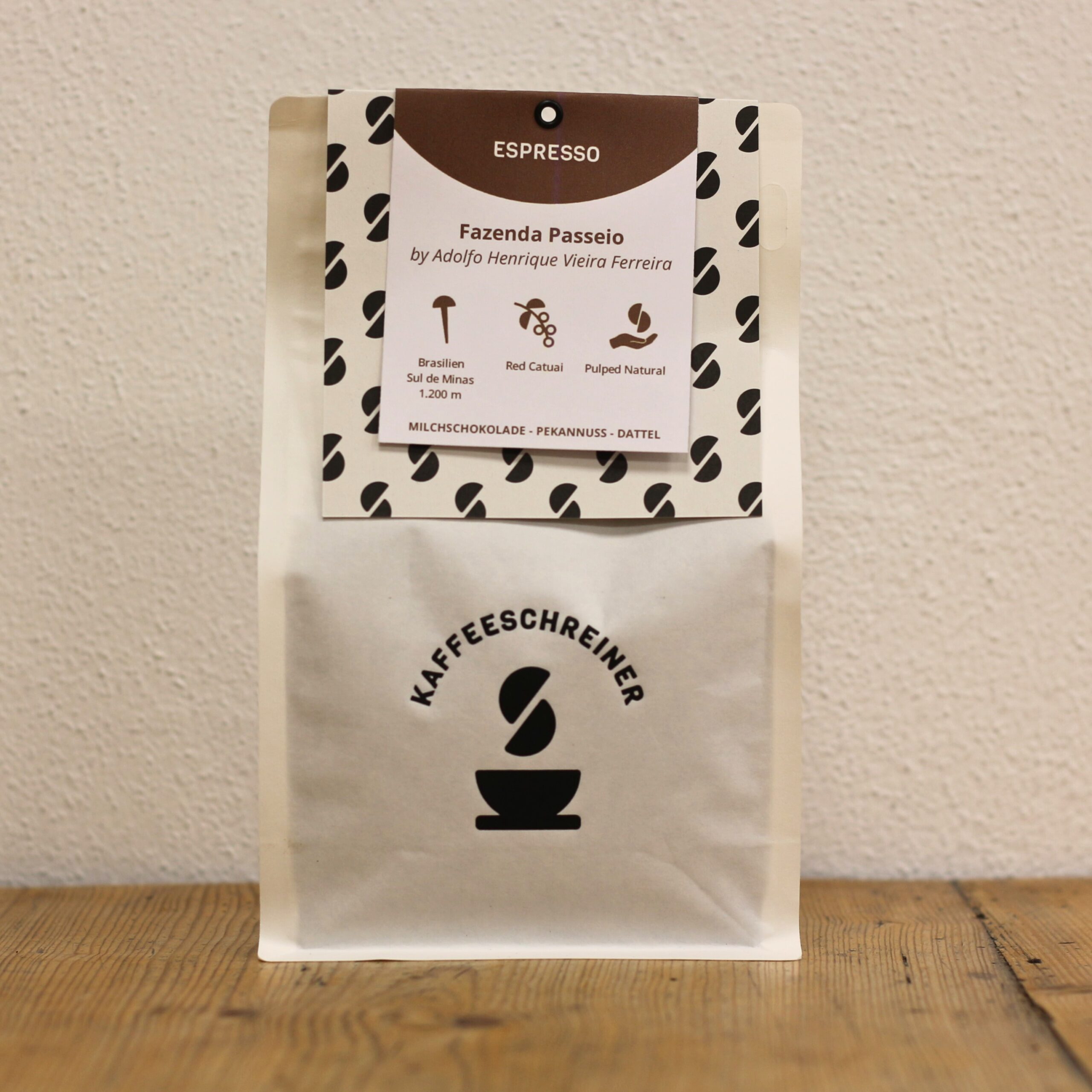 Kaffee Verpackung von Fazenda Passeio Espresso