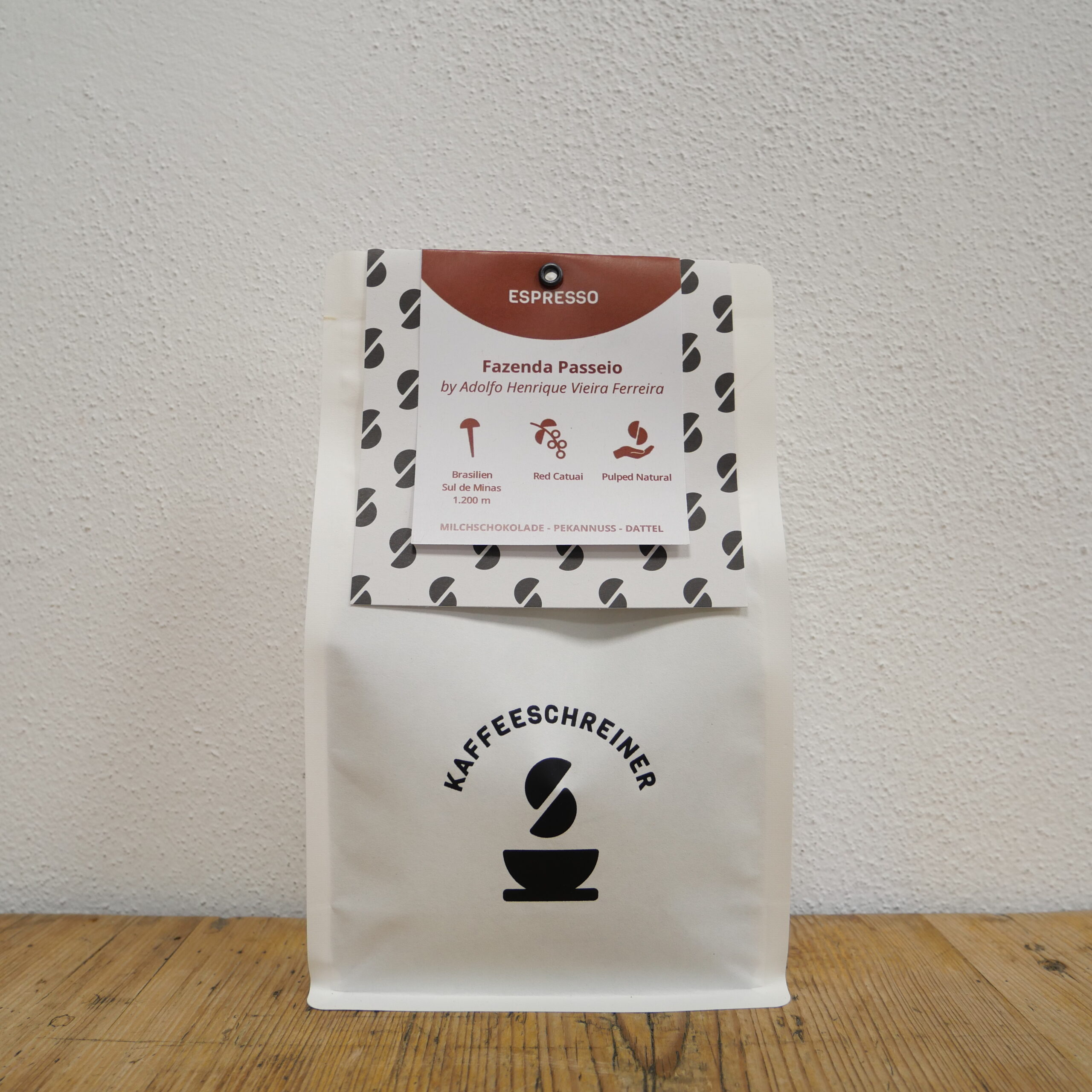 Kaffee Verpackung von Fazenda Passeio Espresso