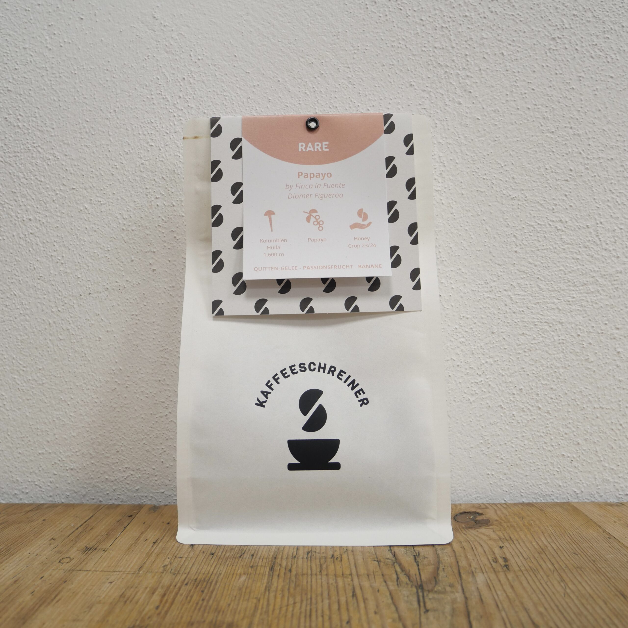 Kolumbien Papayo Kaffeeverpackung