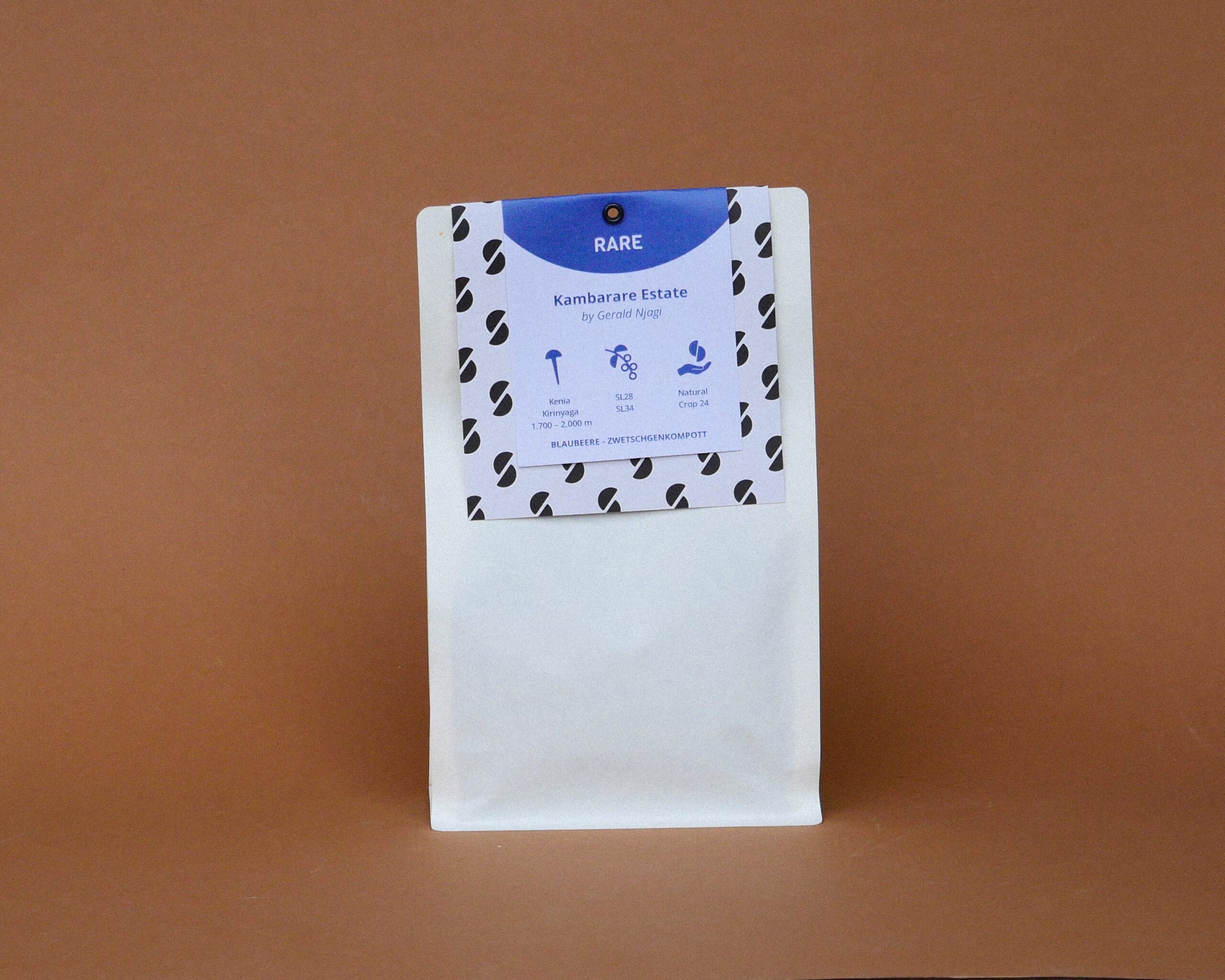 Kaffeeverpackung von Kambarare Natural