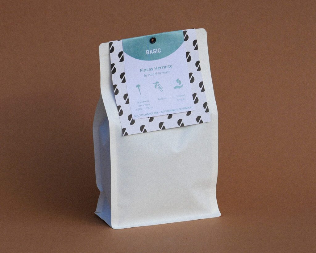 Fincas Herrarte von Isabel Herrarte Kaffeepackung